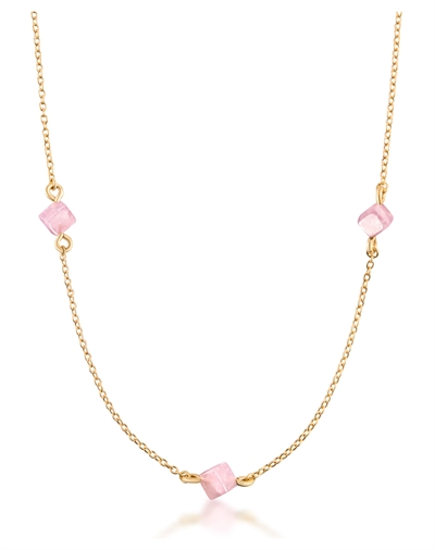 Rose Quartz Harmony Necklace 